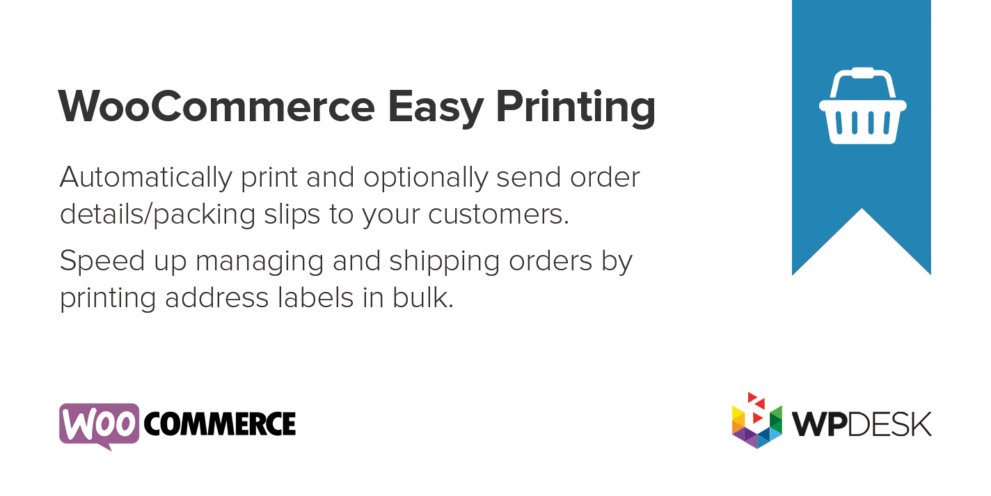 Print Orders and Address Labels WooCommerce