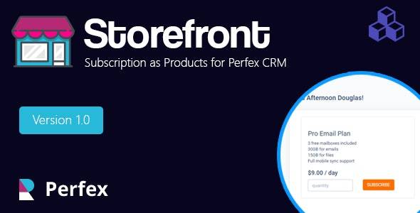 Products and services for Perfex CRM v.1.3.2 Download