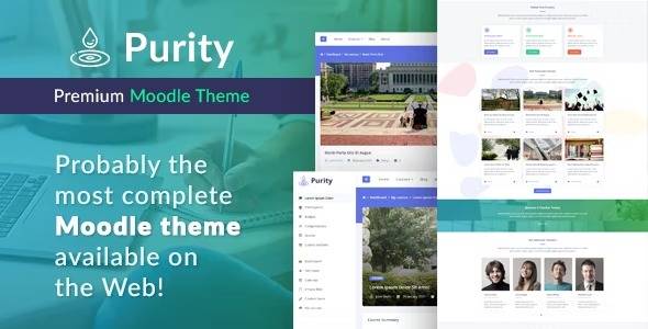 Purity – Premium Moodle Theme v1.6.1 Download