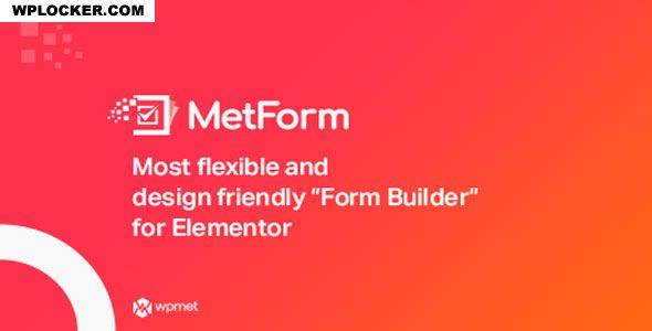 MetForm Pro v3.1.4 – Advanced Elementor Form Builder (Updated)