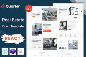 Quarter – Real Estate React Template Download