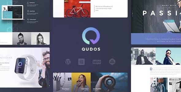 Qudos v1.4.8 Multi-Purpose Business & Portfolio for Elementor WordPress Theme Download