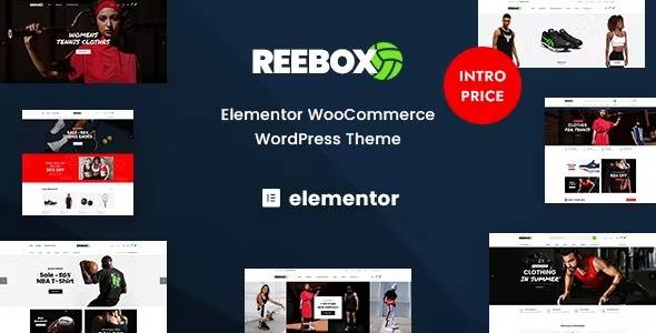 Reebox v1.0.8 Elementor WooCommerce WordPress Theme Download