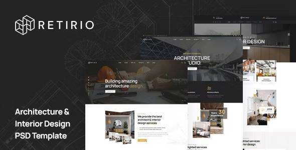 Retirio v1.0.4 Best Architecture and Interior WordPress Theme Download