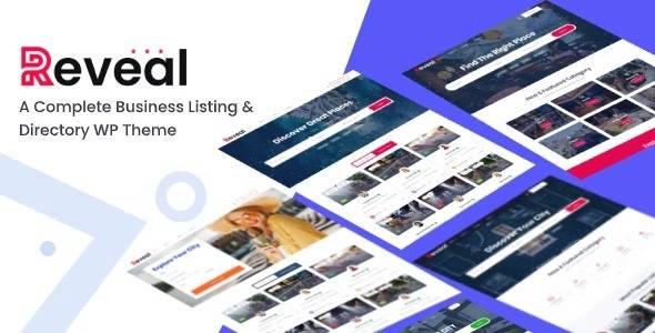 reveal - directory & listing wordpress theme download