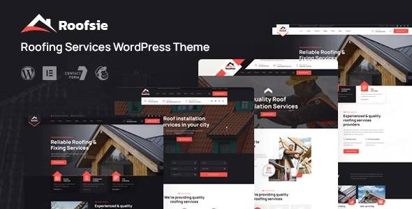 Roofsie v1.0.0 – Roofing Services WordPress Theme Download