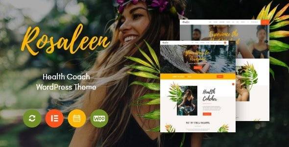 Rosaleen v1.0.7 – Health Coach, Speaker & Motivation WordPress Theme