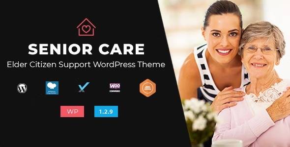 Senior Care v1.3.1 – Elder Citizen Support WordPress Theme