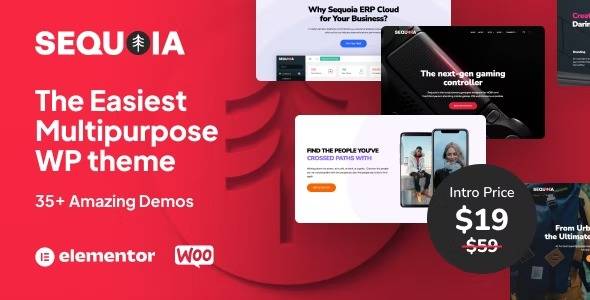 Sequoia v1.0.3 Elementor Multipurpose WordPress Theme Download