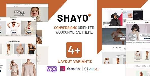 Shayo v.1.0 Fashion & Apparel WooCommerce WordPress Theme Download