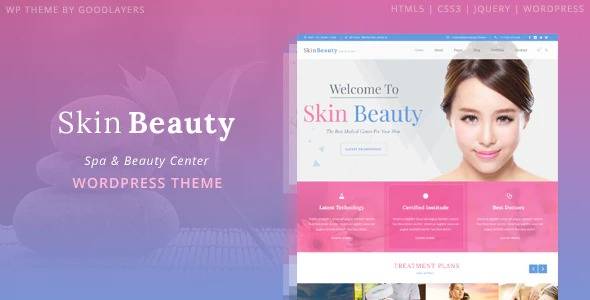 Skin Beauty-Spa-Salon-WordPress-Theme-Nulled-Download