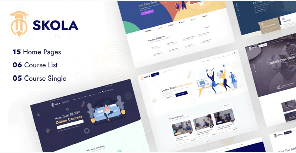 skola - lms online courses wordpress theme