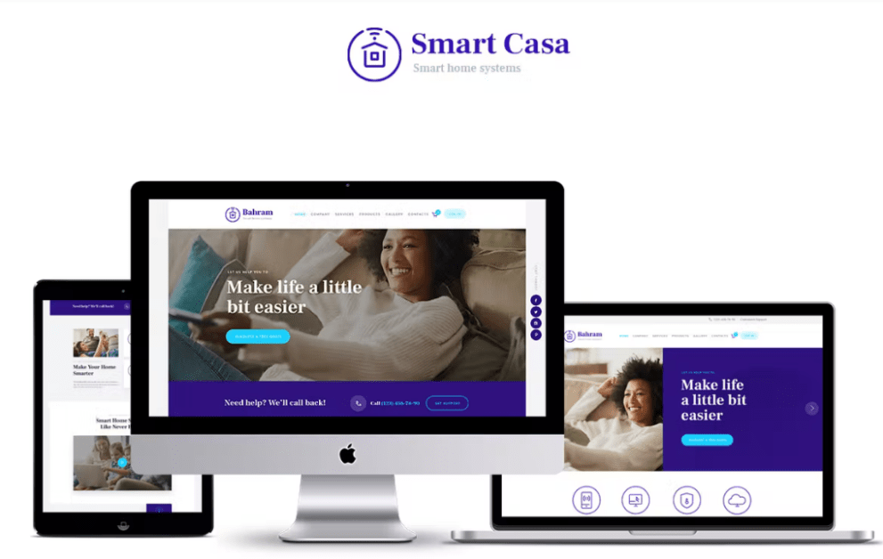 Smart Casa v1.0.10 Home Automation & Technologies WordPress Theme Download