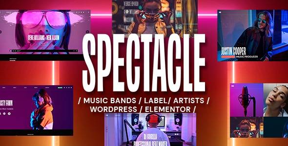 Spectacle – Music WordPress Theme v1.0.5 Download