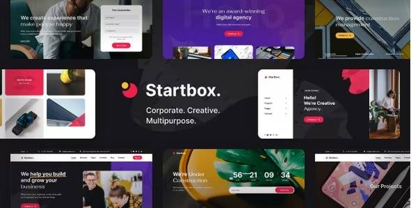 Startbox v1.0.1 Multipurpose Corporate WordPress Theme Download