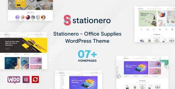 Stationero WooCommerce Stationery WordPress Theme