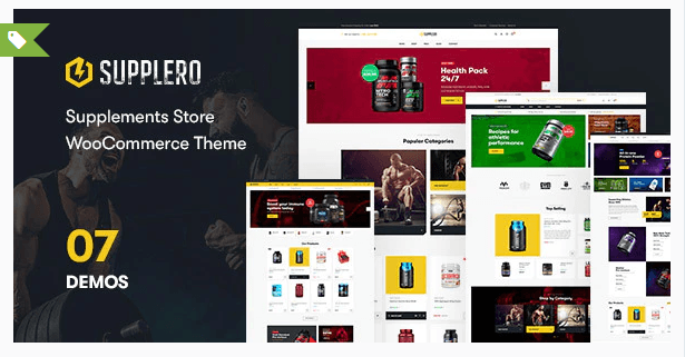 Supplero v1.2.0 – Supplement Store WooCommerce Theme Download