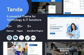 Tanda v1.8 – Technology and IT Solutions WordPress Theme