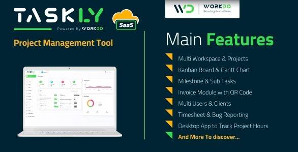 TASKLY SaaS v4.0 – Project Management Tool (Updated)