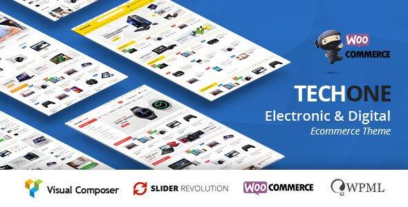 TechOne v3.0.3 – Electronics Multipurpose WooCommerce Theme ( RTL Supported )