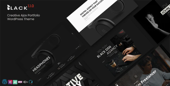 Blackdsn v1.2.2 Creative Ajax Portfolio WordPress Theme Download