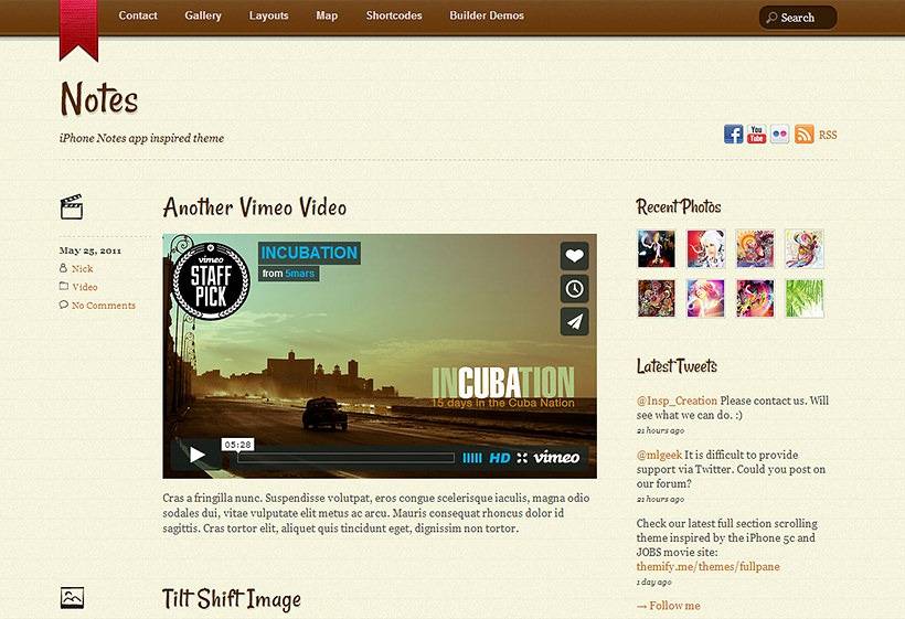 Themify Notes WordPress Theme v5.6.4 Download