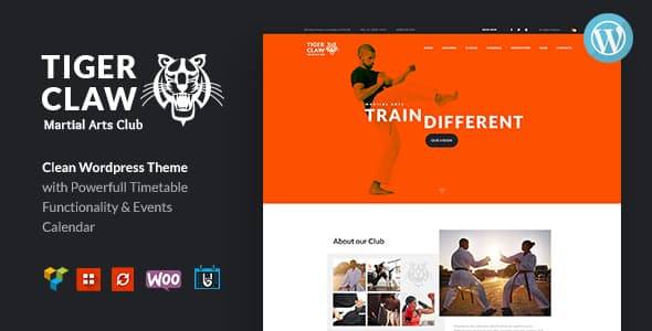 tiger claw wordpress theme