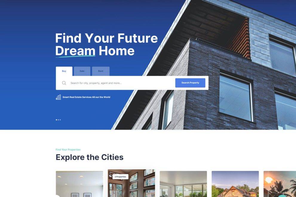 Tolips v1.1.8 – Real Estate WordPress Theme Download