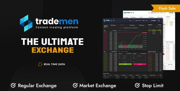 Trademen v.1.0.8 – Ultimate Exchange Banking Market Exchange Php Script Download