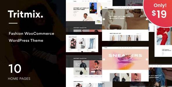 Tritmix v1.1.0 – Fashion Elementor WooCommerce Theme Download