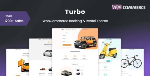 Turbo v11.0.6 WooCommerce Rental & Booking WordPress Theme Download