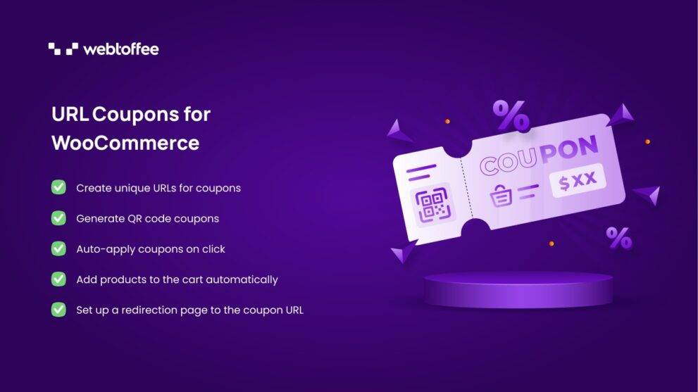 URL Coupons for WooCommerce – v.1.1.1 by (WEBTOFFEE)