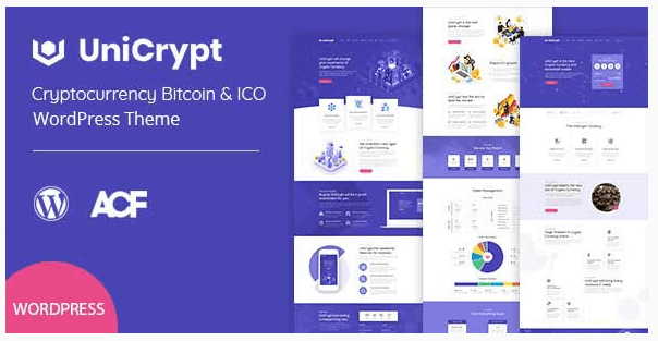 UniCrypt v1.0.0 – Cryptocurrency & ICO WordPress Theme Download