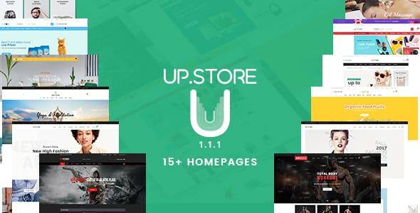 UpStore responsive multi-purpose theme