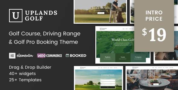 Uplands v1.4.6 – Golf Course WordPress Theme