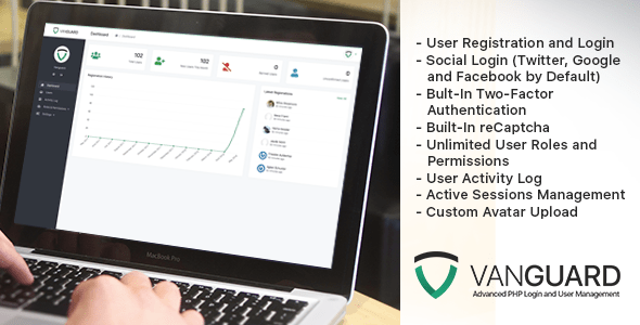 Vanguard v7.0.0 – Advanced PHP Login and User Management