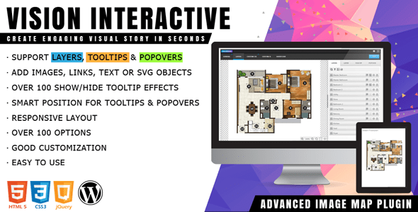 Vision Interactive - Image Map Builder for WordPress