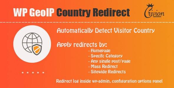 WP GeoIP Country Redirect v4.0 (Updated)