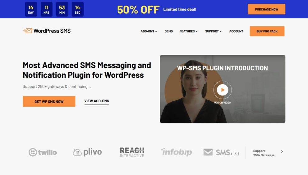 WP SMS Pro 4.2.5 (Updated)