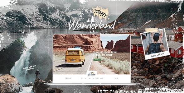 Wanderland v1.4 – Travel Blog WordPress Theme (Updated)