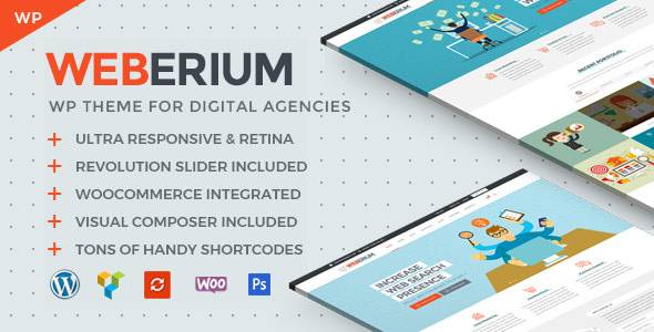 Weberium v1.24 – Theme Tailored for Digital Agencies