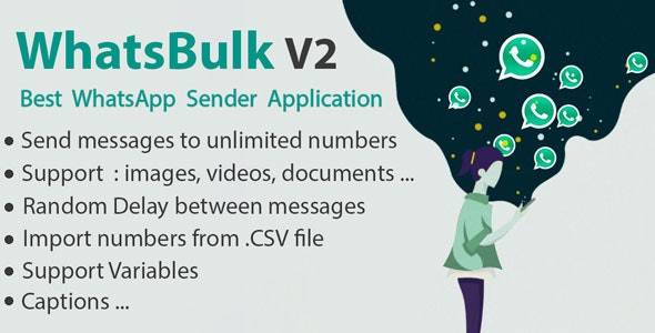 WhatsBulk v2.0.1 – Whatsapp Bulk Messages Sender [CHROME EXTENSION] Download