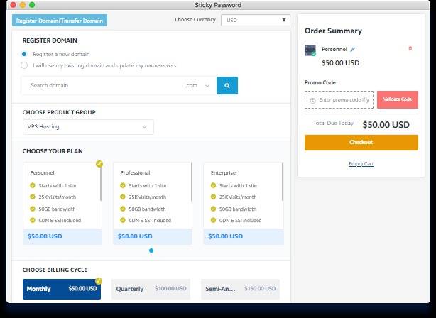 Whmcs OneStep Checkout 2.0.0 (Updated)