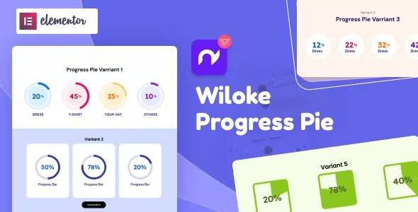 Wiloke Progress Pie for Elementor v1.0.24