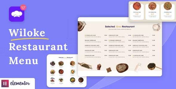 Wiloke Restaurant Menu for Elementor v1.0.23