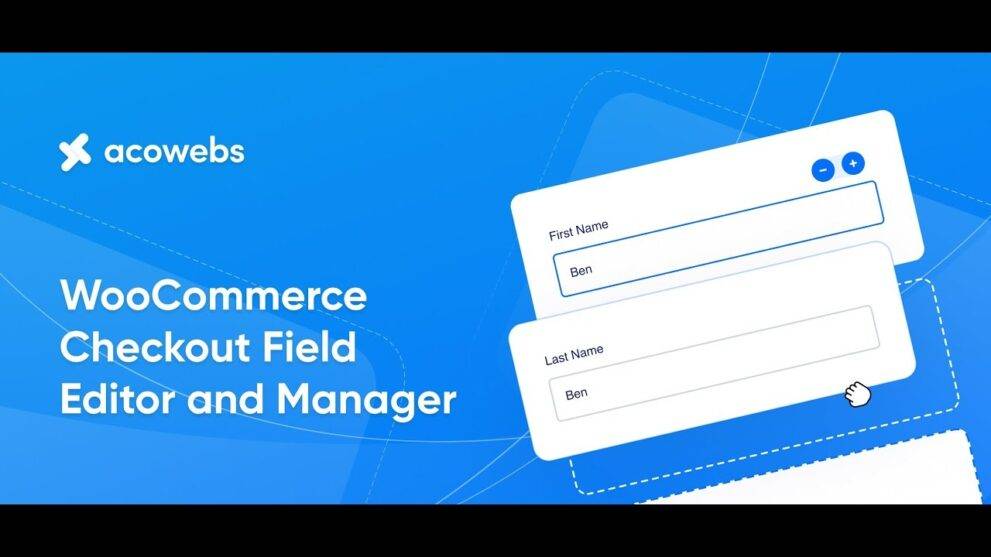 WooCommerce Checkout Field Editor and manager