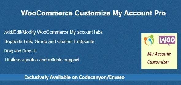 woocommerce customize my account pro nulled free download