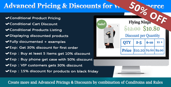 WooCommerce Dynamic Pricing and Discounts PRO v7.1.0 + v7.12.1by [Asana Plugins] WordPress Plugin Download