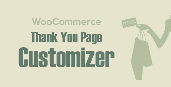 woocommerce thank you page customizer