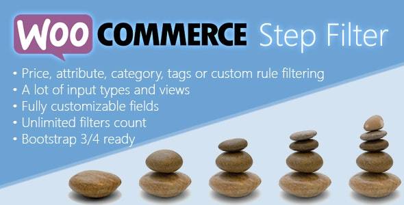 woocommerce step filter